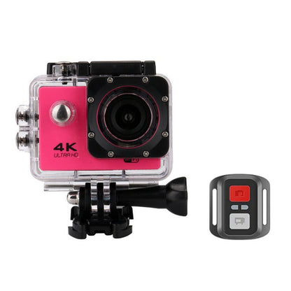 4K  Waterproof All Digital UHD WiFi Camera + RF Remote And Accessories